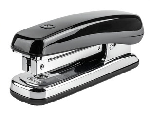 Metal Stapler Isolated on Transparent Background