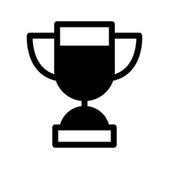Trophy Icon Vector Symbol Design Illustration