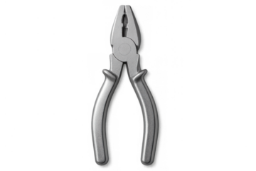 Pliers tool on transparent background representing repair, maintenance, and workshop equipment for various tasks