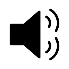 Sound Icon Vector Symbol Design Illustration