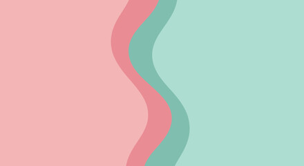 Abstract Wavy Lines Background.