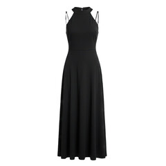 black dress isolated on white