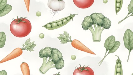 A collection of fresh, healthy vegetables including tomato, onion, pepper, carrot, cucumber, cabbage, pumpkin, potato, garlic, lettuce, and broccoli, isolated on white