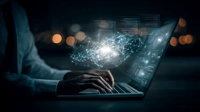 Innovative ai technology interface enhancements for business applications in a modern workspace