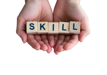 Hand holding a red paper sign with the word help is a business concept symbol for communication success