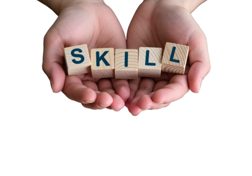 Hand holding a red paper sign with the word help is a business concept symbol for communication success