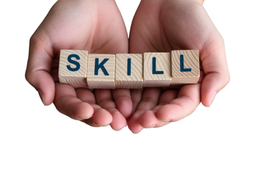 Hand holding a red paper sign with the word help is a business concept symbol for communication success