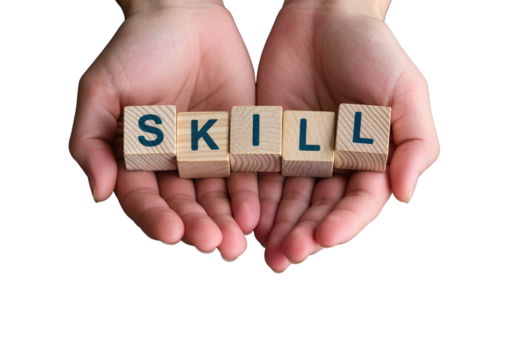 Hand holding a red paper sign with the word help is a business concept symbol for communication success