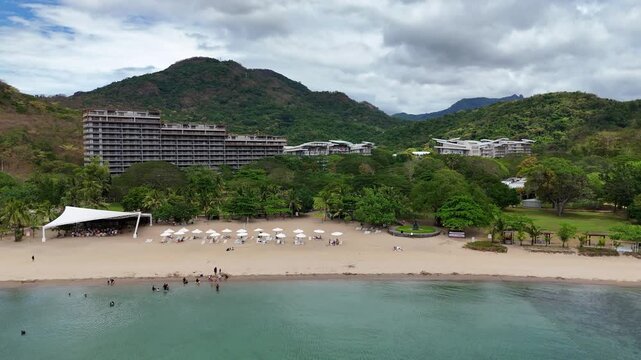 4K Aerial Drone of Pico De Loro at Batangas, Philippines