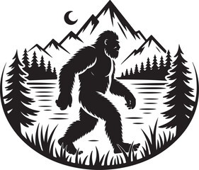 Bigfoot svg