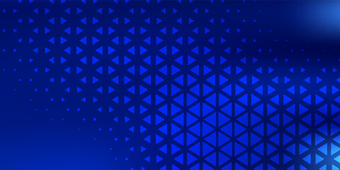 Blue Gradient Background With Geometric Triangle Pattern For Modern Design And Tech Projects