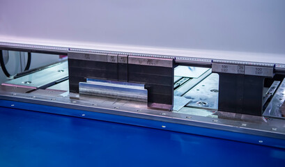 hydraulic bending machine operation with automatic robotic system for material handling,automatic...