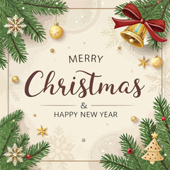 christmas tree with gifts,christmas background with happy new year backhroumd