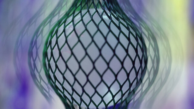 Abstract cosmic expansion representing the infinite universe and flow of time - Powered by Adobe