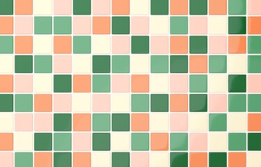 背景素材_タイル_レンガ_カラフル