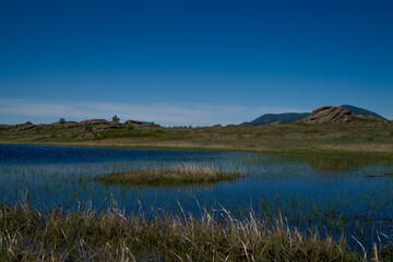 lake in the mountains