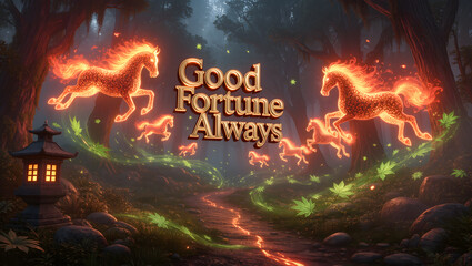 Lantern Spirit Horse Path