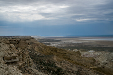 Ancient fossils. The floor of the ancient Tethys Ocean.