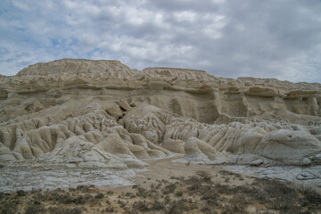 Ancient fossils. The floor of the ancient Tethys Ocean.