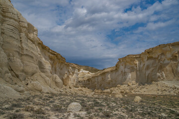 Ancient fossils. The floor of the ancient Tethys Ocean.