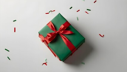 christmas gift boxes with ribbon, holiday, Xmas 