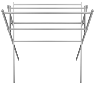 Aluminum folding clothesline