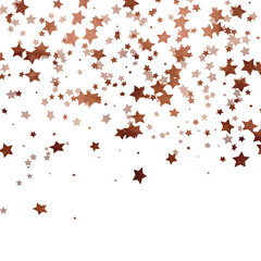 Falling stars, copper stars falling