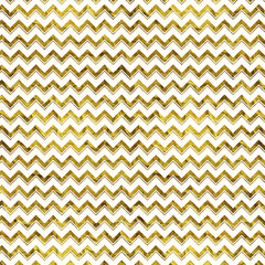 Warm Gold Chevron – Rich Metallic Zigzag Seamless Pattern