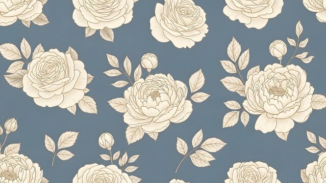 Seamless floral pattern 