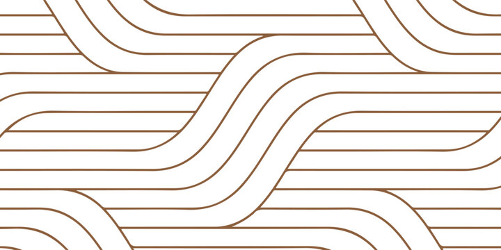 Abstract Brown Wave Pattern With Interwoven Lines For Modern Design Background.vector eps10