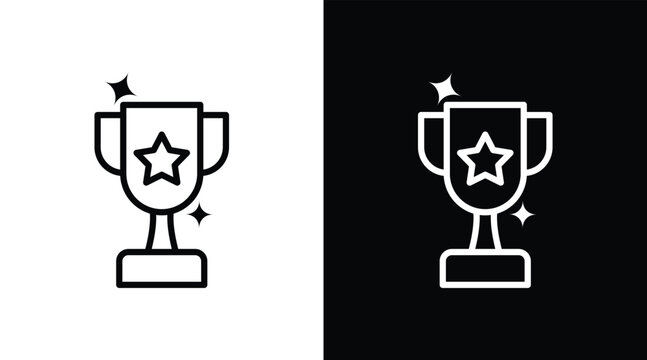 mastery Two-tone version in black and white background