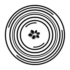 World Wetlands Water Waves Abstract rippled water surface with floating leaf cluster