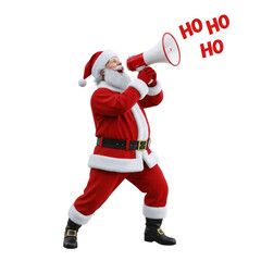 santa claus with gifts