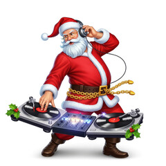 dj christmas santa celebrate christmas