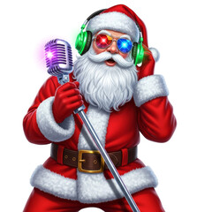 dj christmas santa celebrate christmas