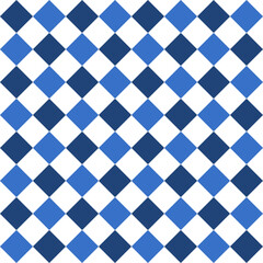 blue plaid fabric texture, blue diamond checkerboard repeat pattern, replete image, design for fabric printing, rhombus 