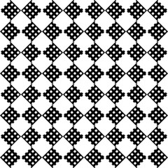 black grid texture diamond checkerboard repeat pattern, replete image, design for fabric printing, rhombus 