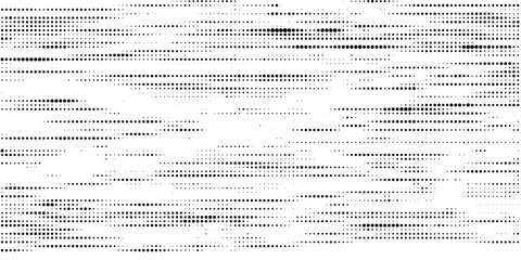 Fototapeta premium Black striped dotted background. Half tone overlaying background. Vector graphic design textured template