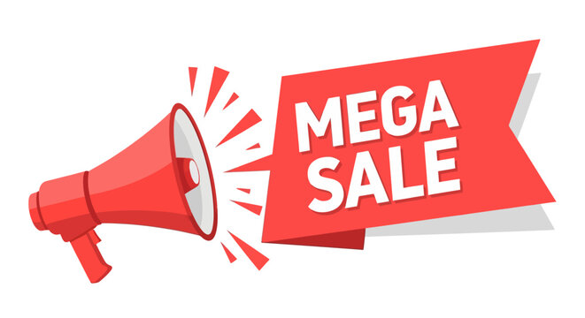 Big Mega Offer Sale Marketing Graphic