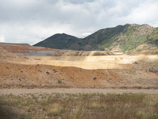 Berkeley Pit Copper Mine in Butte, Montana