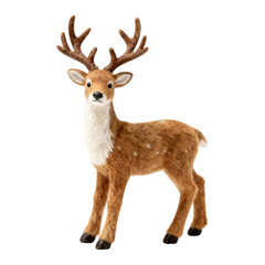 Fototapeta premium Graceful deer figurine studio decorative art indoor close-up view