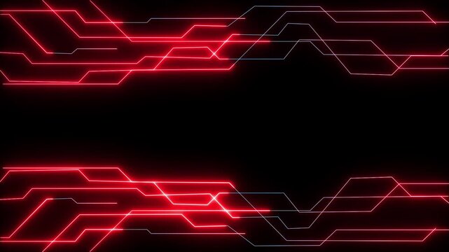 Digital Data moving on Circuit Board and CPU loop backgrounds.AI artificial intelligence data mining circuit board electronic 