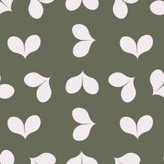 seamless pattern with hearts