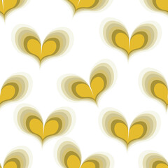 seamless pattern with hearts