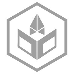 Minimalist Architectural Symbol With Sharp Lines