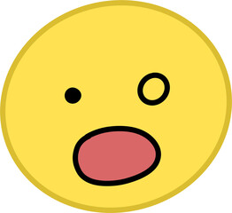 Fototapeta premium 놀란표정