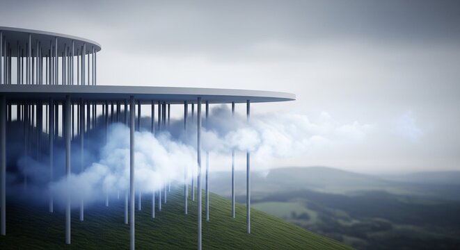 Abstract Stilt Elevation