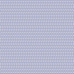 Seamless geometric pattern with small white scallops or scales on a pastel lavender background. Minimalist Japanese wave style seamless print in periwinkle purple and white. Abstract white semi circle