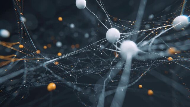 Macro shot targeted delivery vector navigating through data driven molecular map, soft neutral scientific cinematic, targeted drug delivery