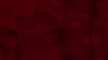 Deep burgundy and dark red tones dominate this abstract background. Organic, fluid shapes with soft edges create a sense of gentle motion. 